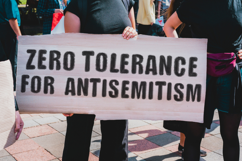 antisemitism rally