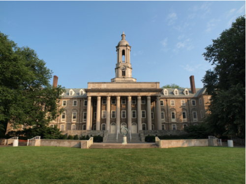 Old main building of Penn State University