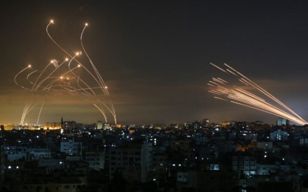 Gazan barrage on civilian Israel