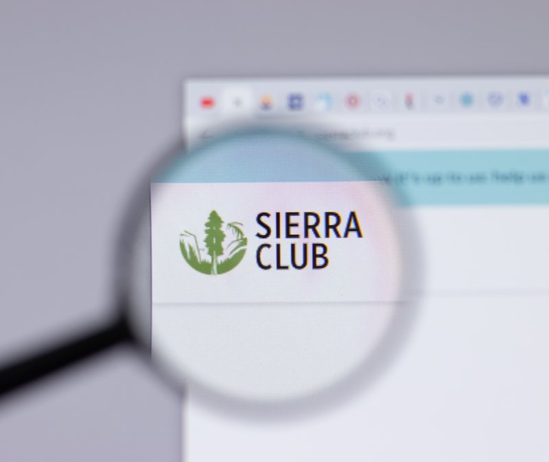 sierra club logo circled